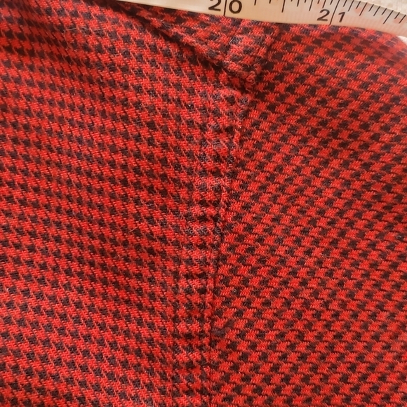 L.L. Bean Traditional Fit Flannel Rustic Red Hadth Long Slv Sz XL Shirt - Picture 14 of 17